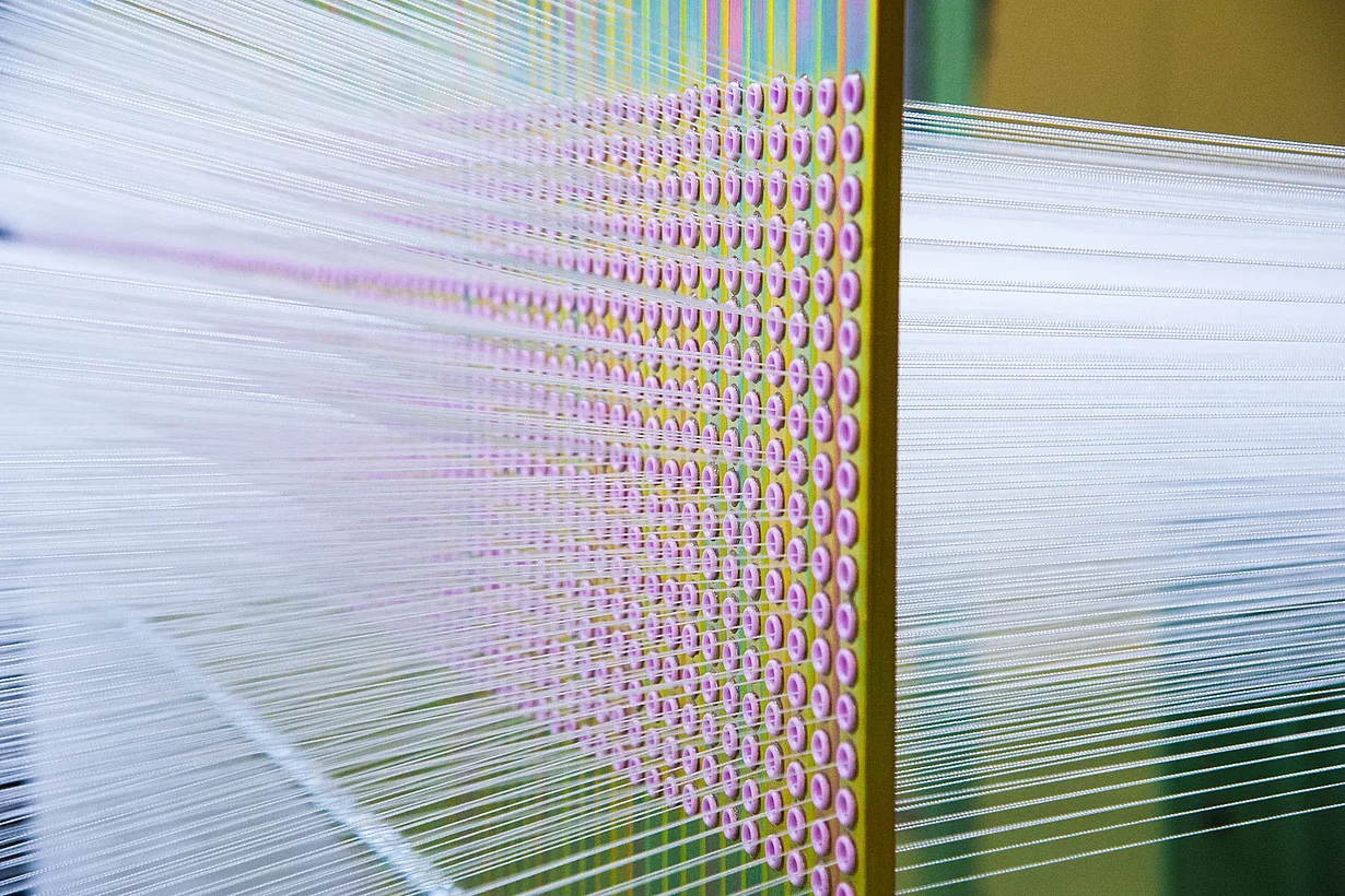 Plastic filaments as an example of the use of CO₂ in plastics manufacturing.